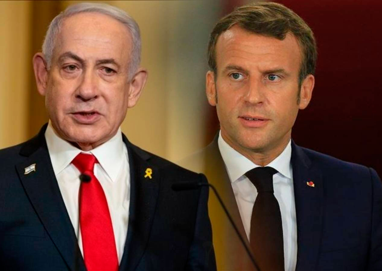 Siyonizm konuştu! İsrail’den Macron’a rest: “Filistin’i tanırsan bu ülkeye giremezsin!”