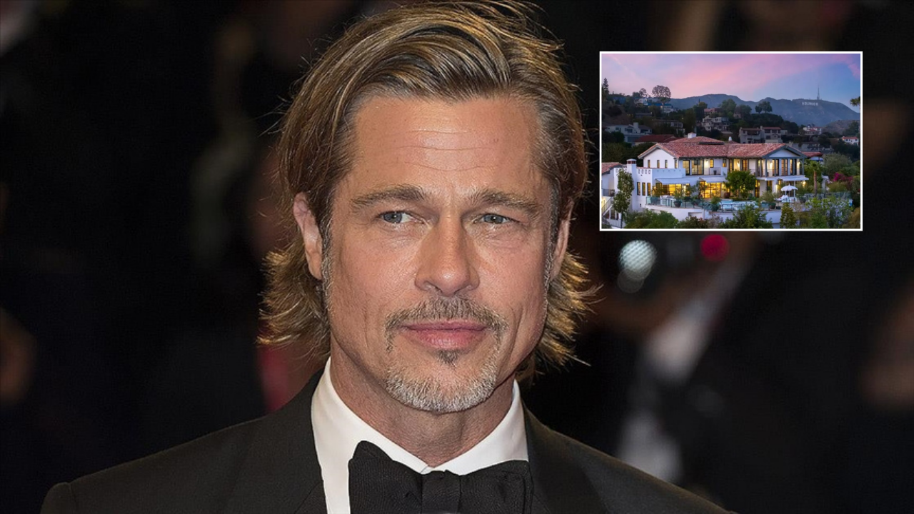 Brad Pitt, Hollywood Hills’te 12 milyon dolarlık lüks malikane satın aldı! 6 yatak odası, 8 banyo, ev sineması... İçinde yok yok