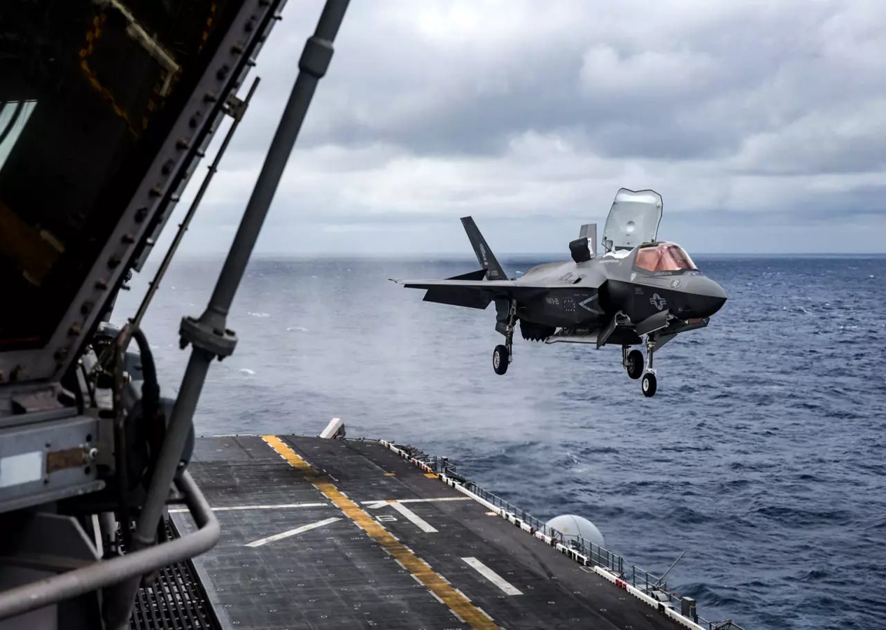 ABD'nin F-35 savaş uçakları yola çıktı! Bölgeye konuşlandırılacak!