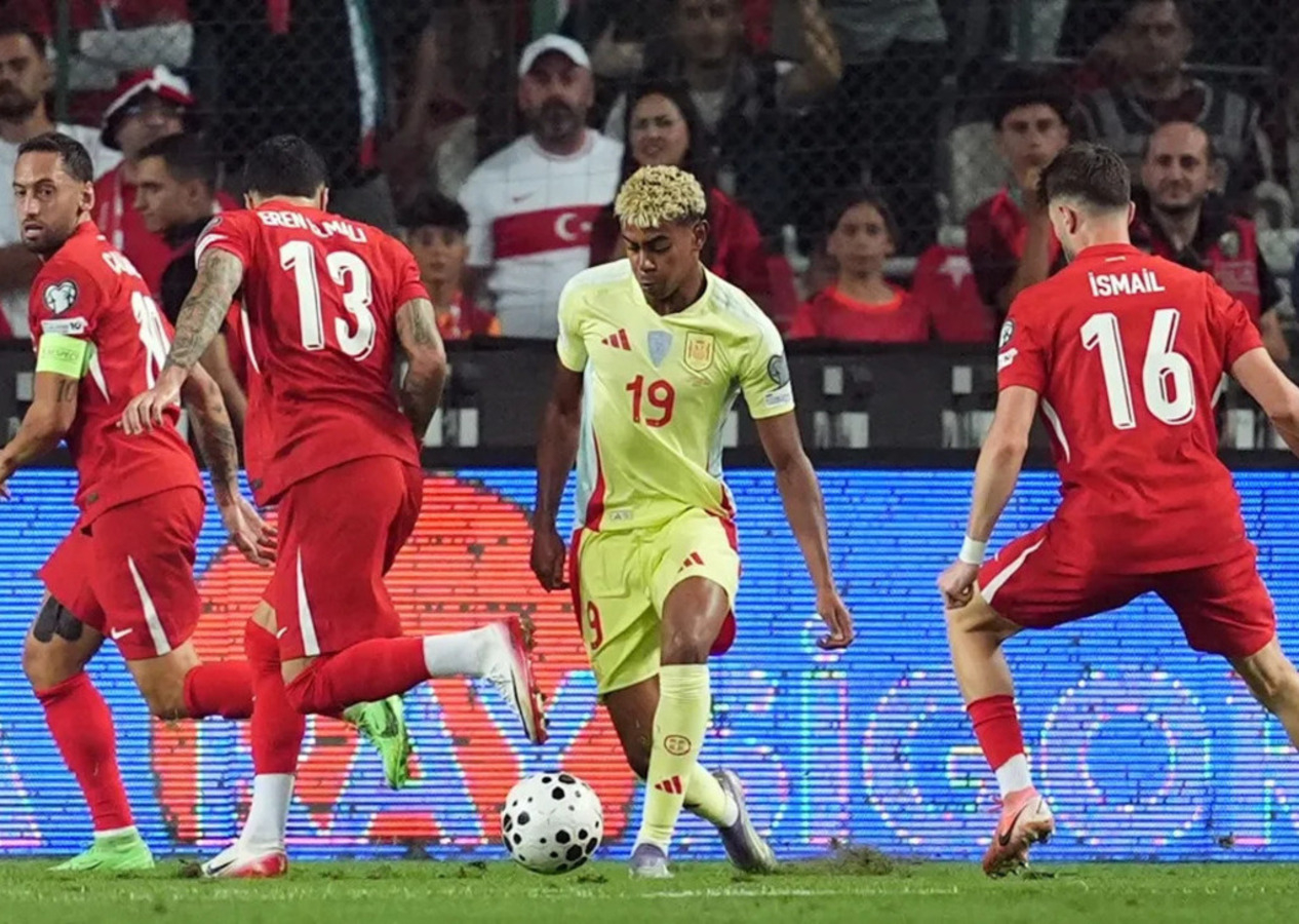 Bizim Çocuklar kabusu yaşadı, İspanya karşısında ağır yara aldı! (Türkiye 0 - 6 İspanya | Maçın özeti)