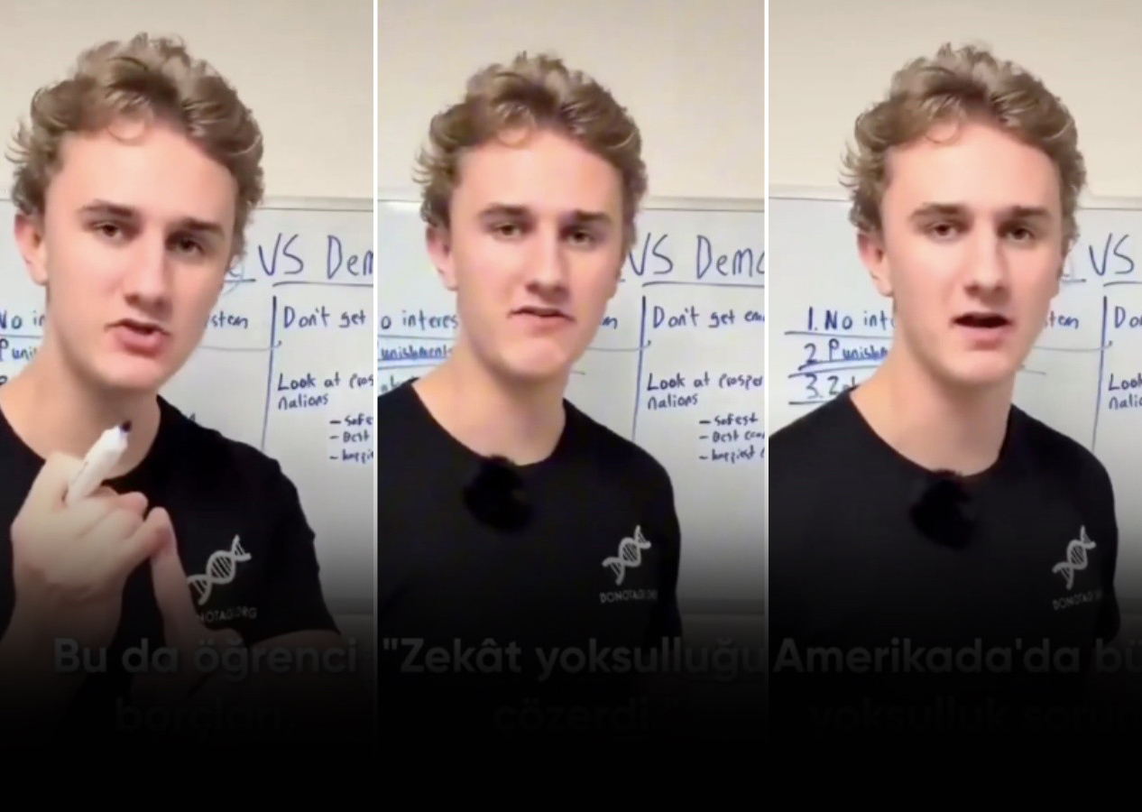 "Amerika'da İslam şeriatı uygulanırsa ülke kurtulur" diyen ABD'li genç yayıncının videosu viral oldu