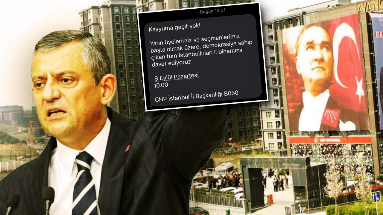 Gürsel Tekin'in resti sonrası CHP'de 'pazartesi' paniği! Tüm üyelere mesaj gönderip çağrı yapıldı: Yarın il binasına gelin...