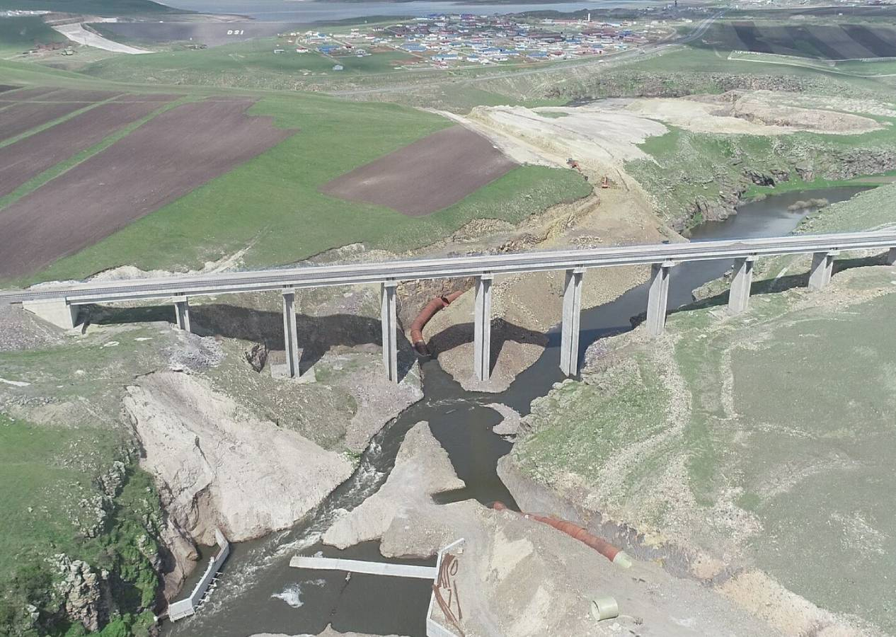 Kars’a can suyu: 475 bin dekar arazi sulama suyuna kavuşuyor