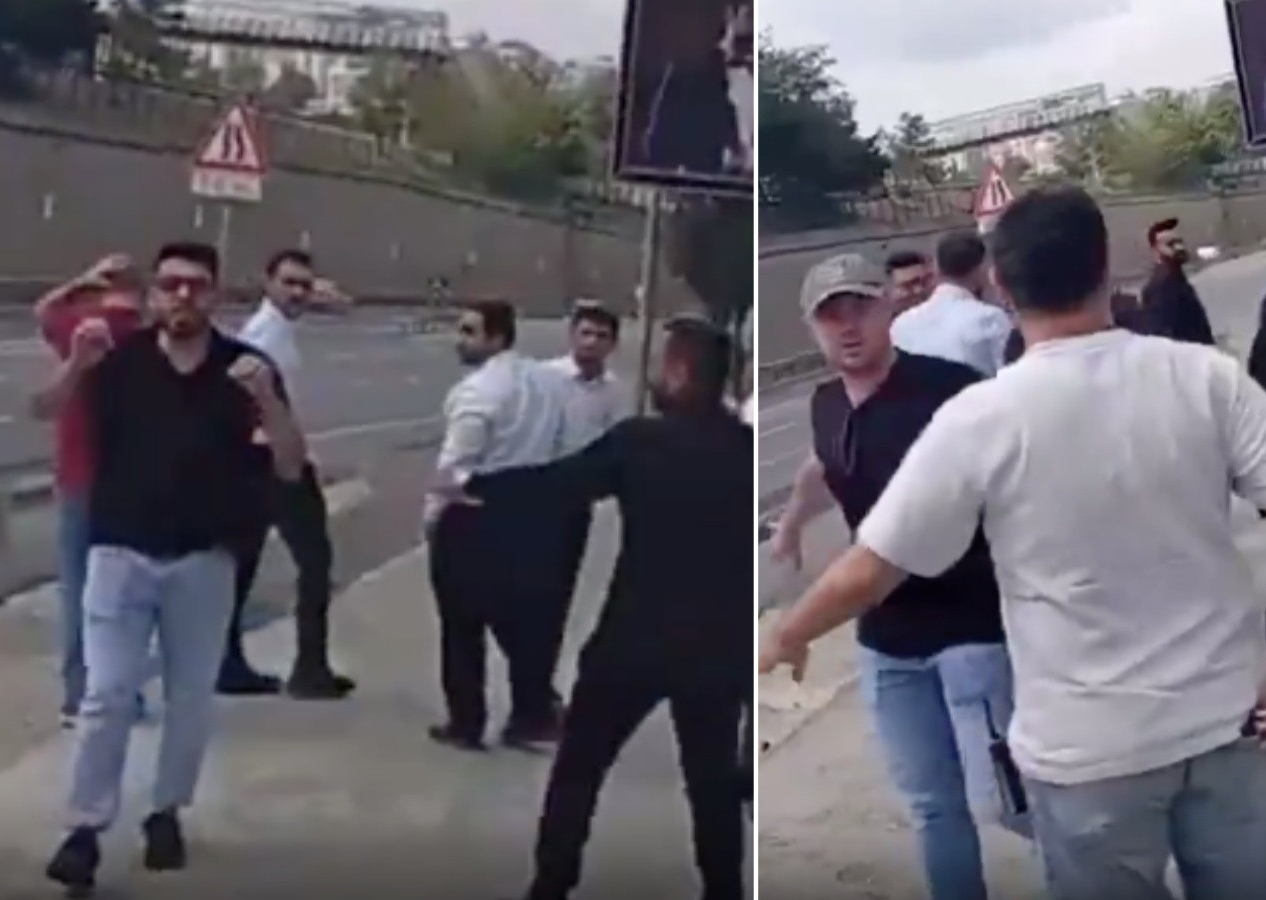 CHP İstanbul Gençlik Kolları terör estiriyor! Gürsel Tekin taraftarlarını binaya sokmadılar...