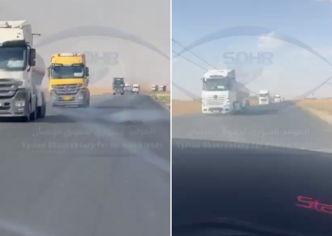 ABD-YPG hattında tehlikeli yığınak! SuperHaber duyurmuştu, yeni görüntüler geldi: 24 saatte 50 TIR