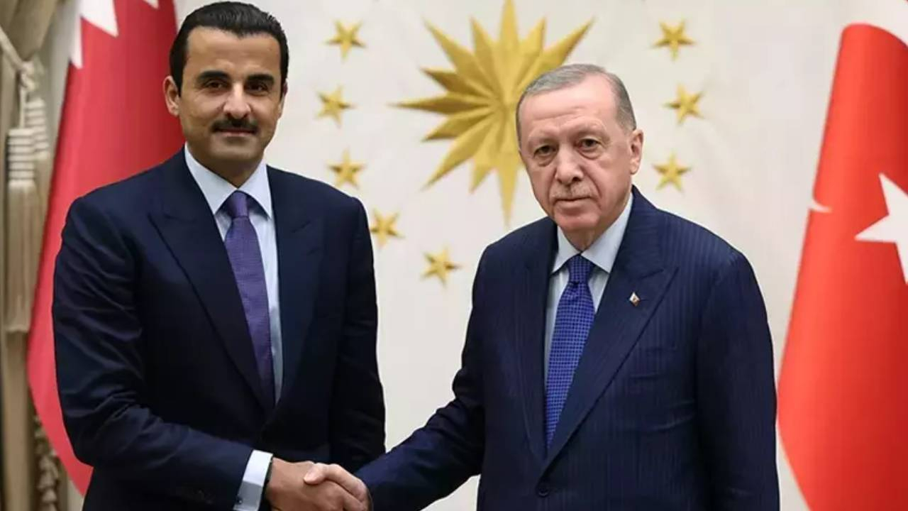 Cumhurbaşkanı Erdoğan Katar Emiri Al Sani ile görüştü