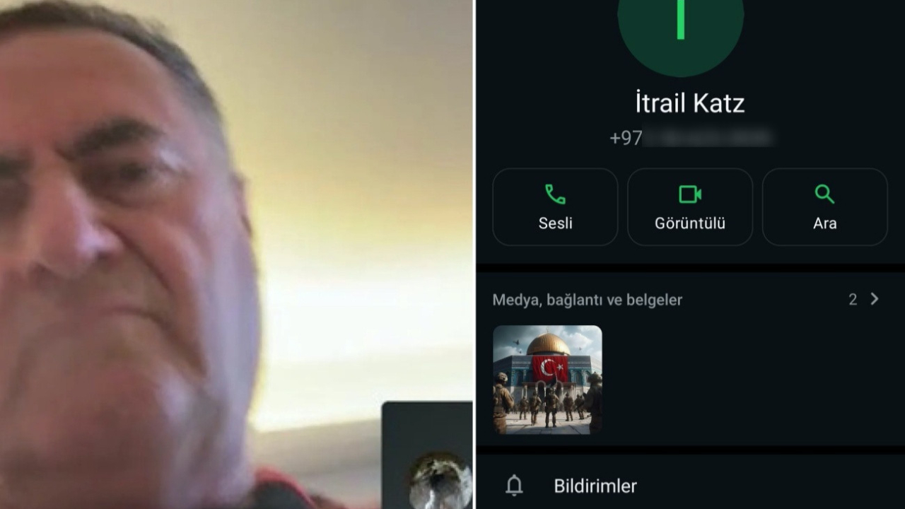 İsrail Savunma Bakanı panikte! Katz’ın telefonu Türklerin eline geçti: Görüntülü aranıp tehdit edildi...