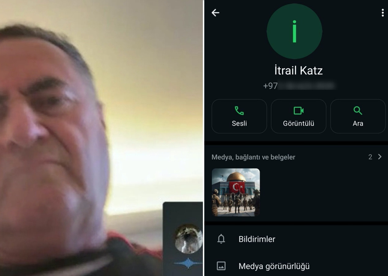 İsrail Savunma Bakanı panikte! Katz’ın telefonu Türklerin eline geçti: Görüntülü aranıp tehdit edildi...