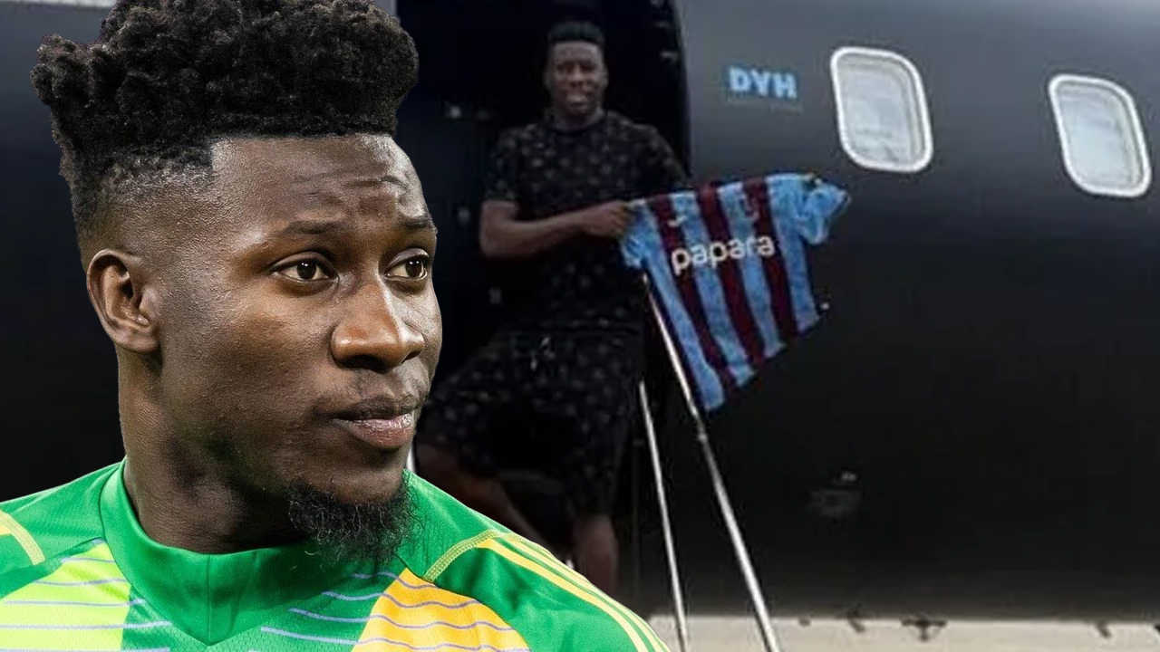Trabzonspor'un yeni transferi Andre Onana şehre geldi: "Fenerbahçe maçına hazırım"