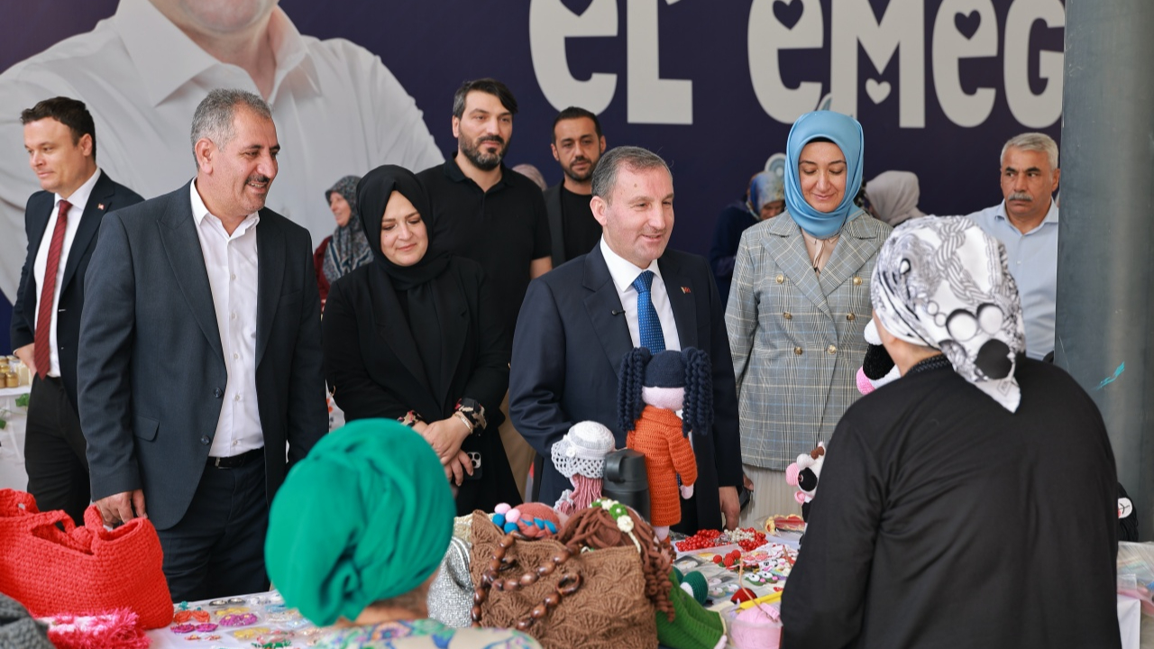 Sultanbeyli Belediyesi “Kadın El Emeği Pazarı”nı hizmete açtı
