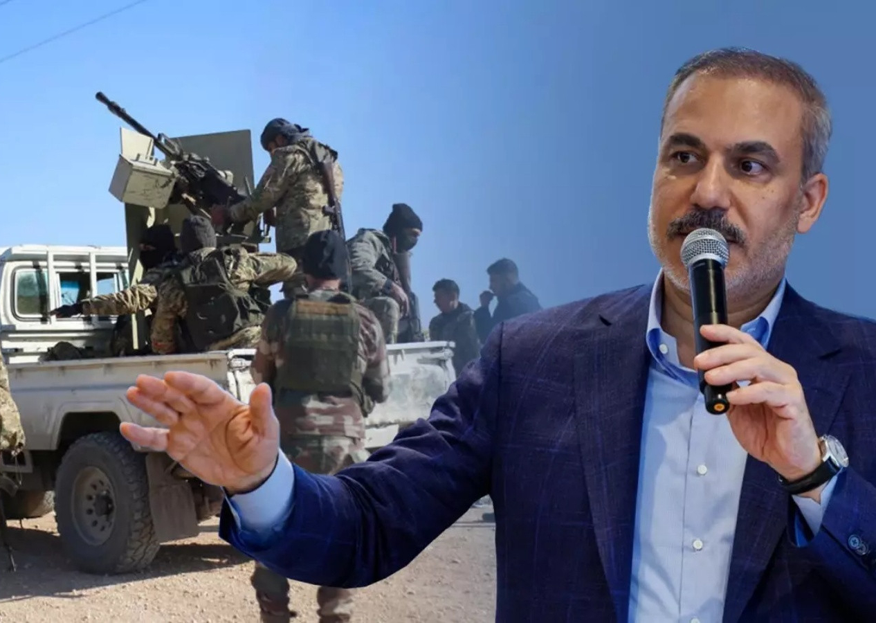 PKK-YPG iş birliği tehdidi... Hakan Fidan: Suriye için değil, bize karşı savaşmak için oradalar!