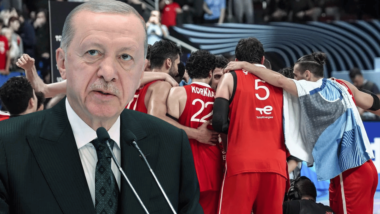 Cumhurbaşkanı Recep Tayyip Erdoğan'dan 12 Dev Adam'a tebrik: Allah yardımcınız olsun, sonu şampiyonluk olsun