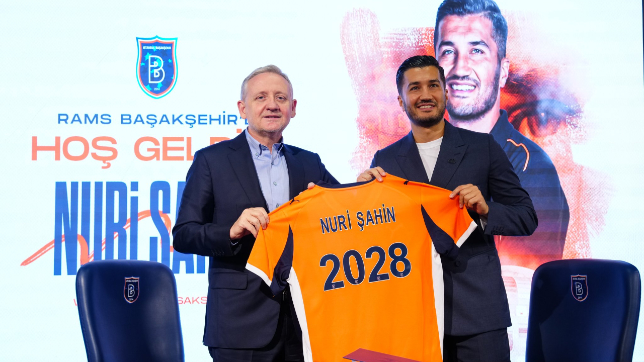 Başakşehir'de teknik direktör Nuri Şahin ile sözleşme imzalandı