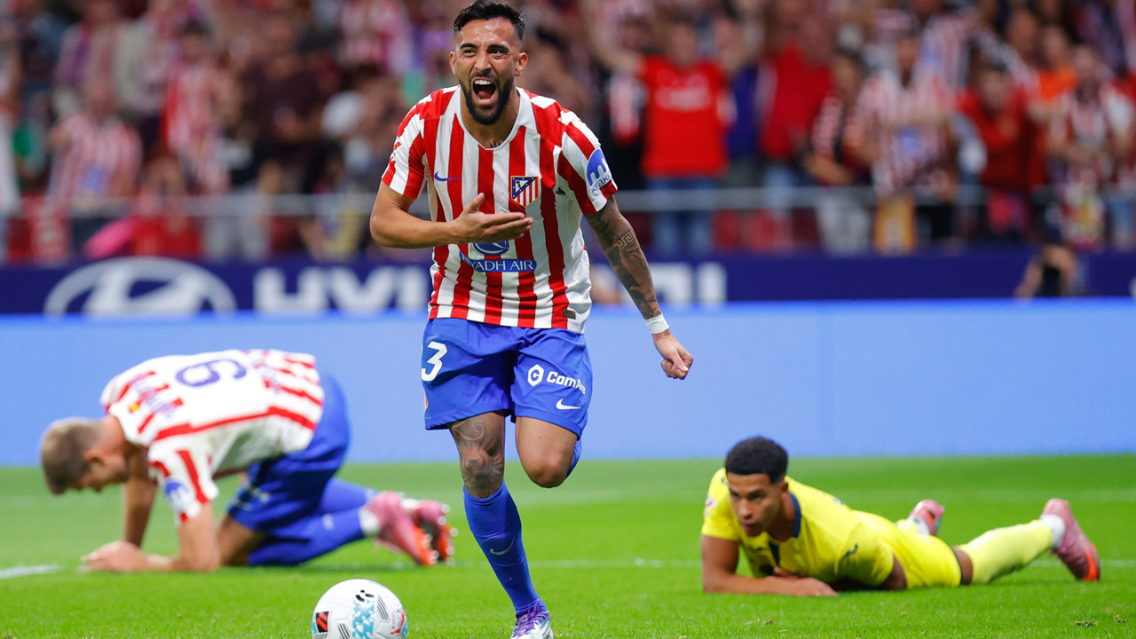 Atletico Madrid La Liga'daki ilk galibiyetini aldı