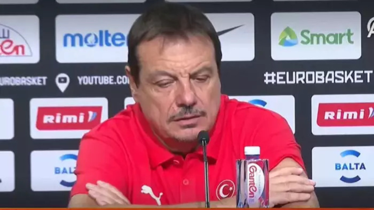 Ergin Ataman mağlubiyet sonrası yıkıldı! Basın toplantısını kısa kesti: Yorum yapmamı engelliyor