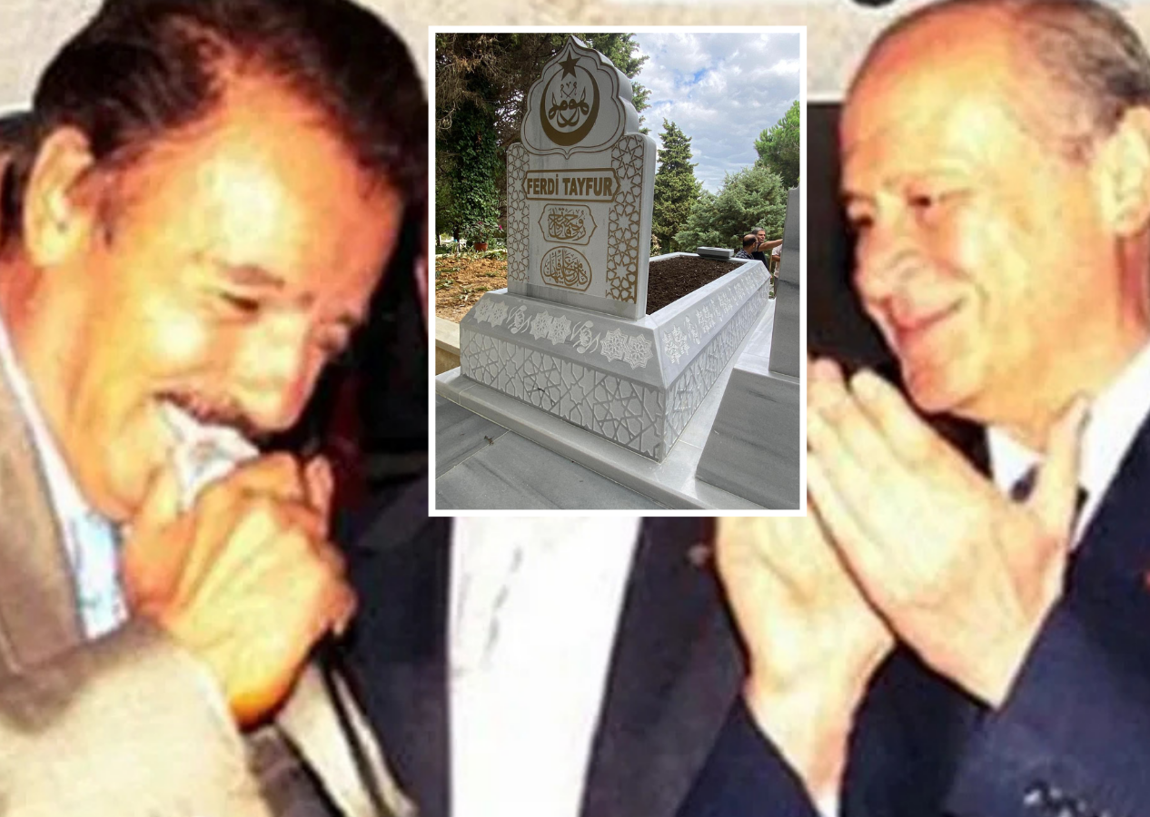 MHP Genel Başkanı Devlet Bahçeli, merhum sanatçı Ferdi Tayfur'un kabrini yaptırdı! 'Milli bir abide'