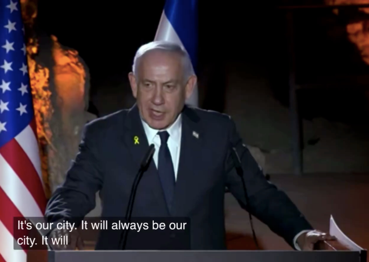 İşgalci Netanyahu’dan Cumhurbaşkanı Erdoğan’a küstah sözler: Kudüs sizin değil, bizim şehrimiz!