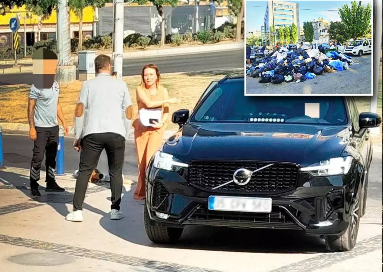Çöp dağlarıyla boğuşan Konak’ta skandal! CHP’li başkana 276 bin TL’lik makam aracı