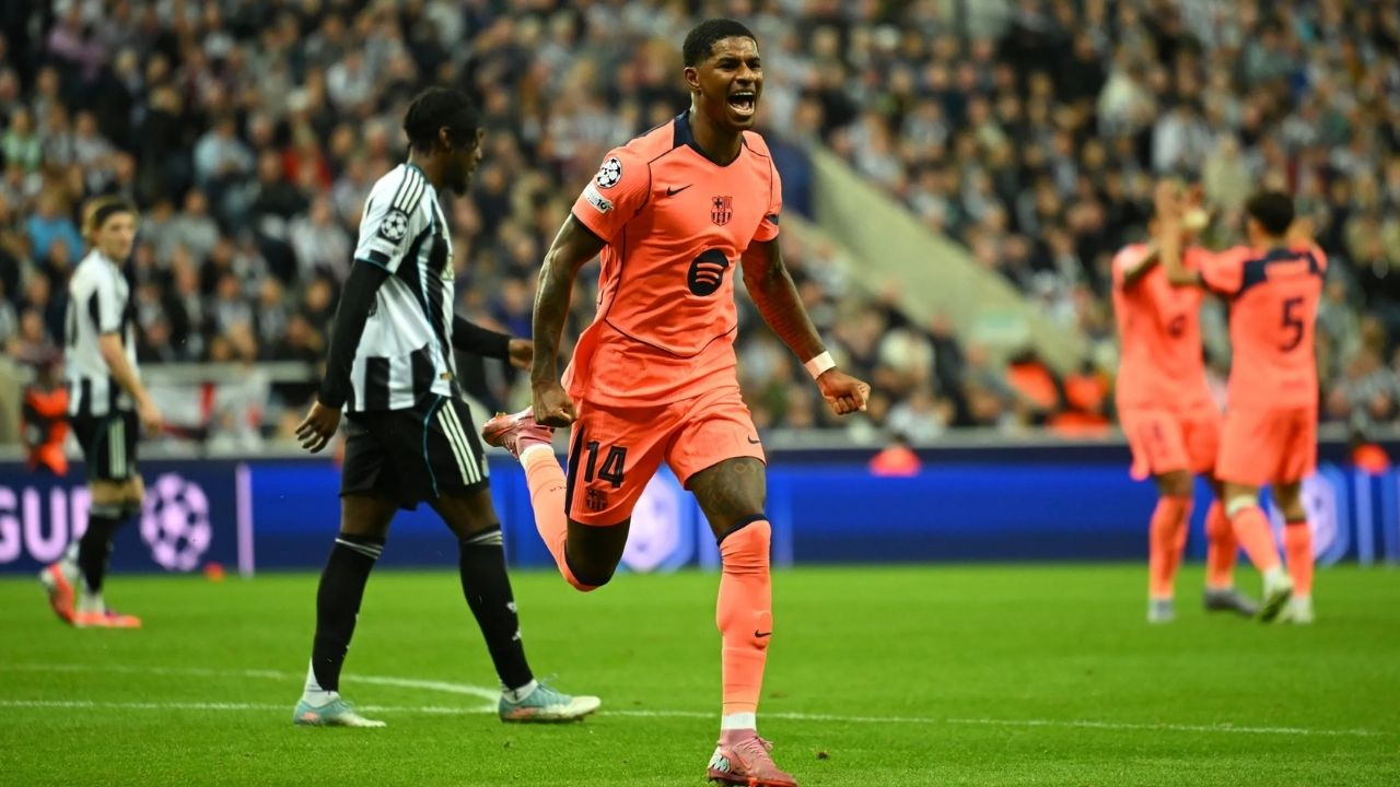 Newcastle United 1-2 Barcelona maç özeti ve golleri