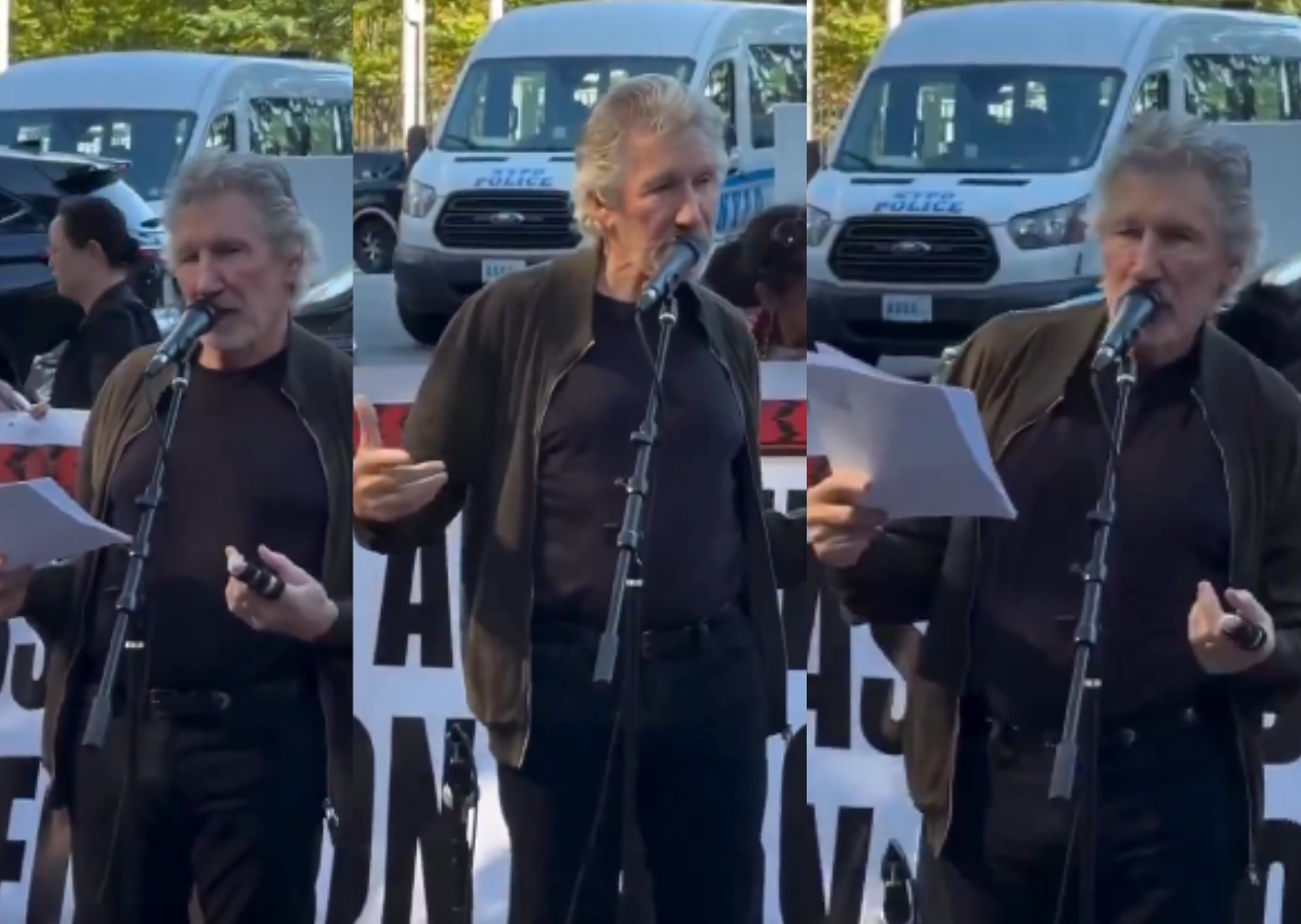 Dünyaca ünlü müzisyen Roger Waters, BM Genel Merkezi önünde Filistin'e destek çağrısı yaptı! Netanyahu'ya meydan okudu