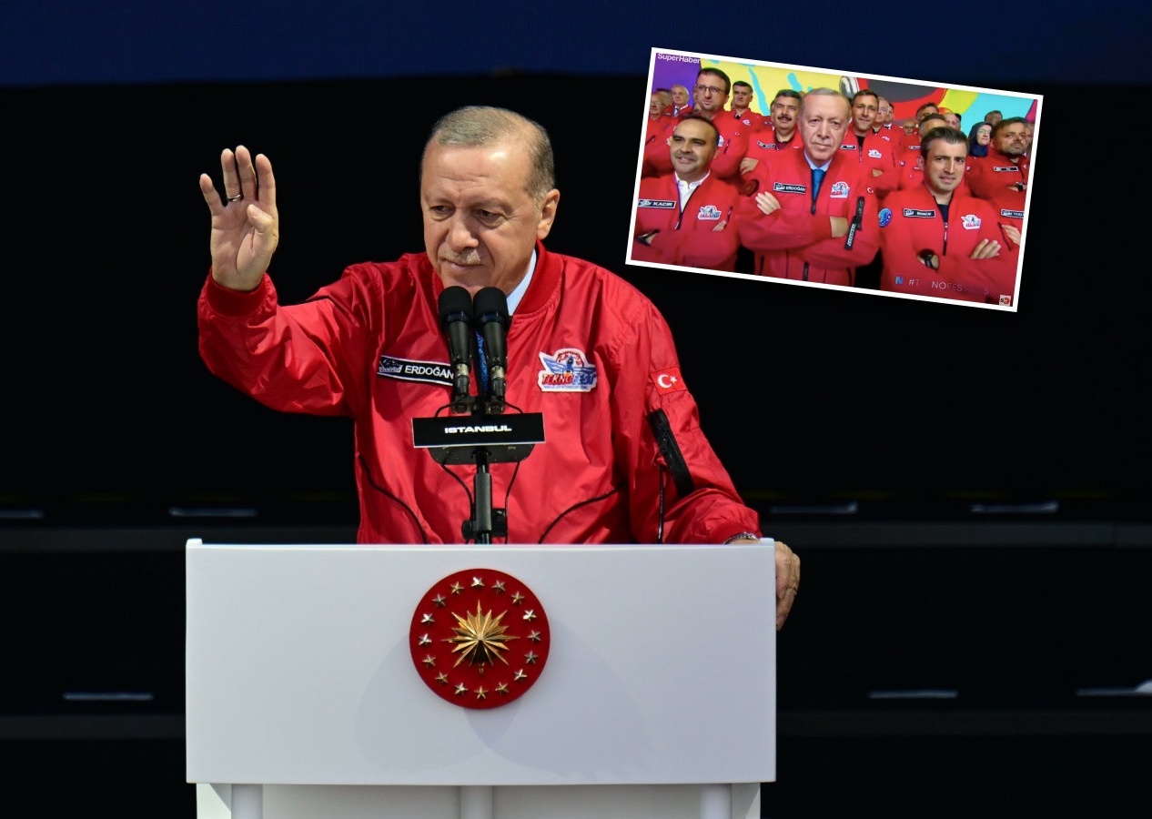 Cumhurbaşkanı Erdoğan, TEKNOFEST'te! Netanyahu'nun küstah Silvan Kitabeleri sözlerine tepki: Değil size o kitabeyi, Kudüs'e ait tek bir çakıl taşını dahi vermeyiz!