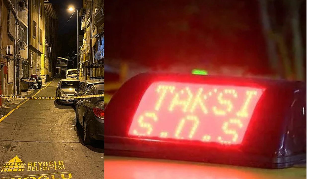 Beyoğlu’nda vahşi saldırı! Taksici gasbedilip öldürüldü