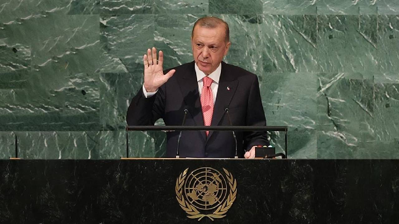 Erdoğan BM’de uyardı! Gazze’deki soykırımı gündeme taşıdı  “İsrail’in saldırgan politikaları meşru gösterilemez”