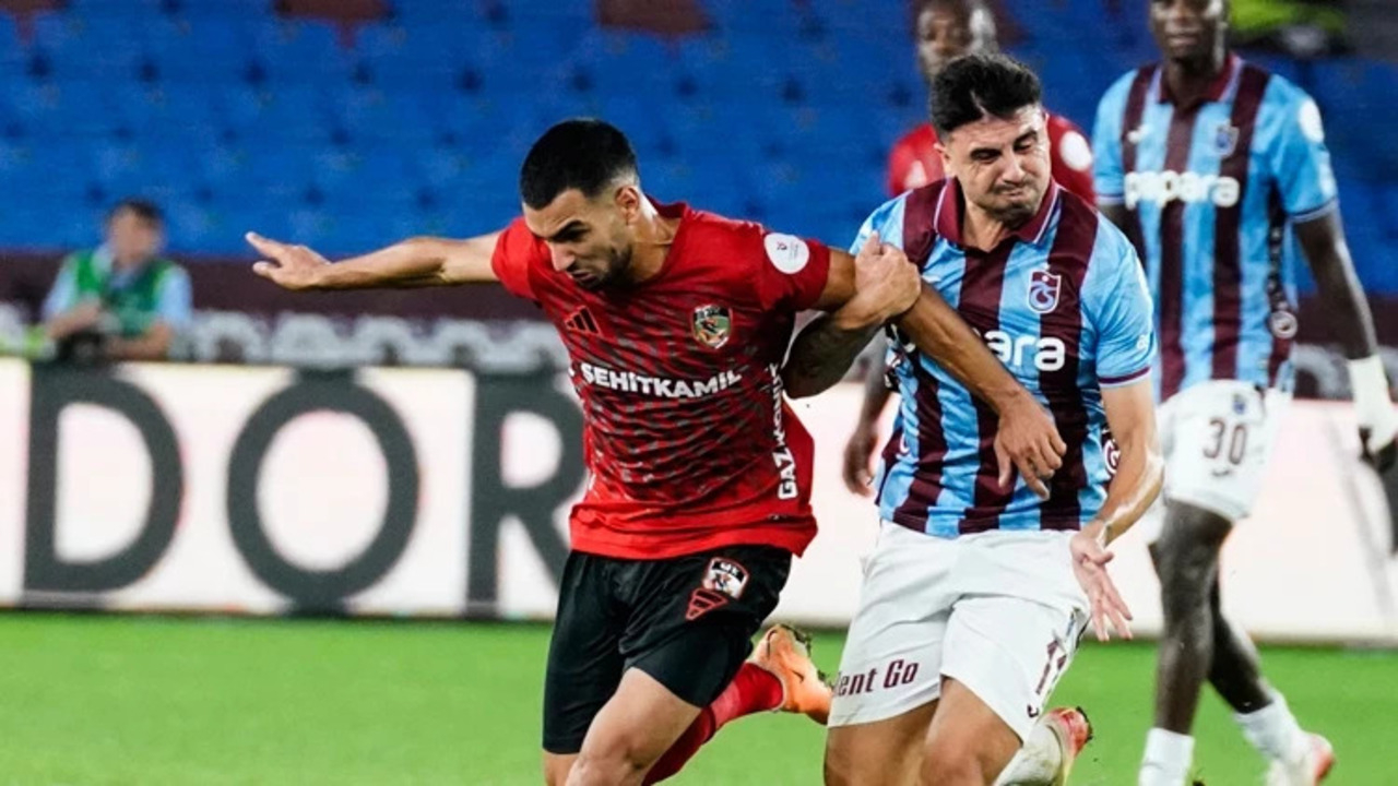 Trabzon'da kazanan çıkmadı, puanlar paylaşıldı! (Trabzonspor 1 - 1 Gaziantep FK | Maçın özeti)
