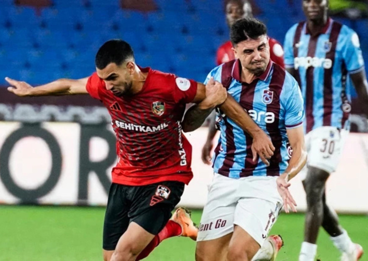 Trabzon'da kazanan çıkmadı, puanlar paylaşıldı! (Trabzonspor 1 - 1 Gaziantep FK | Maçın özeti)