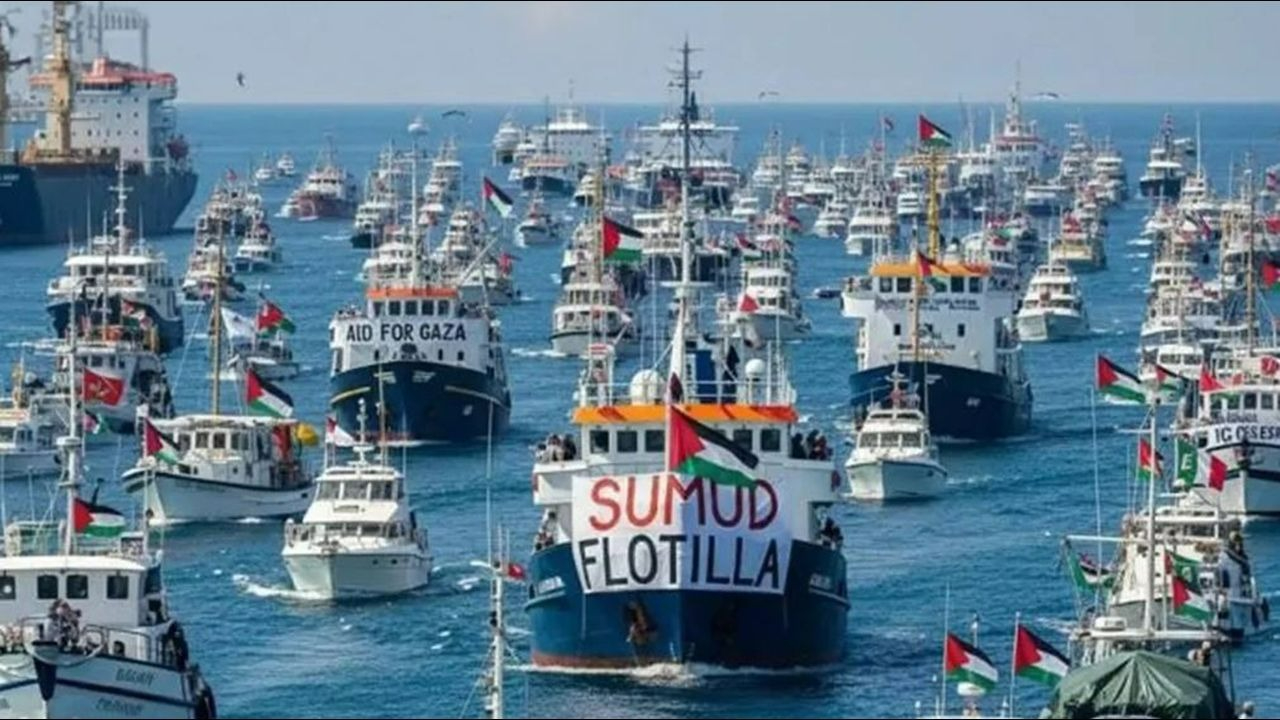 Sumud Filosu için yazılan umut şarkısı: Ayağa Kalk! Vicdanın sesi şarkıya dönüştü...