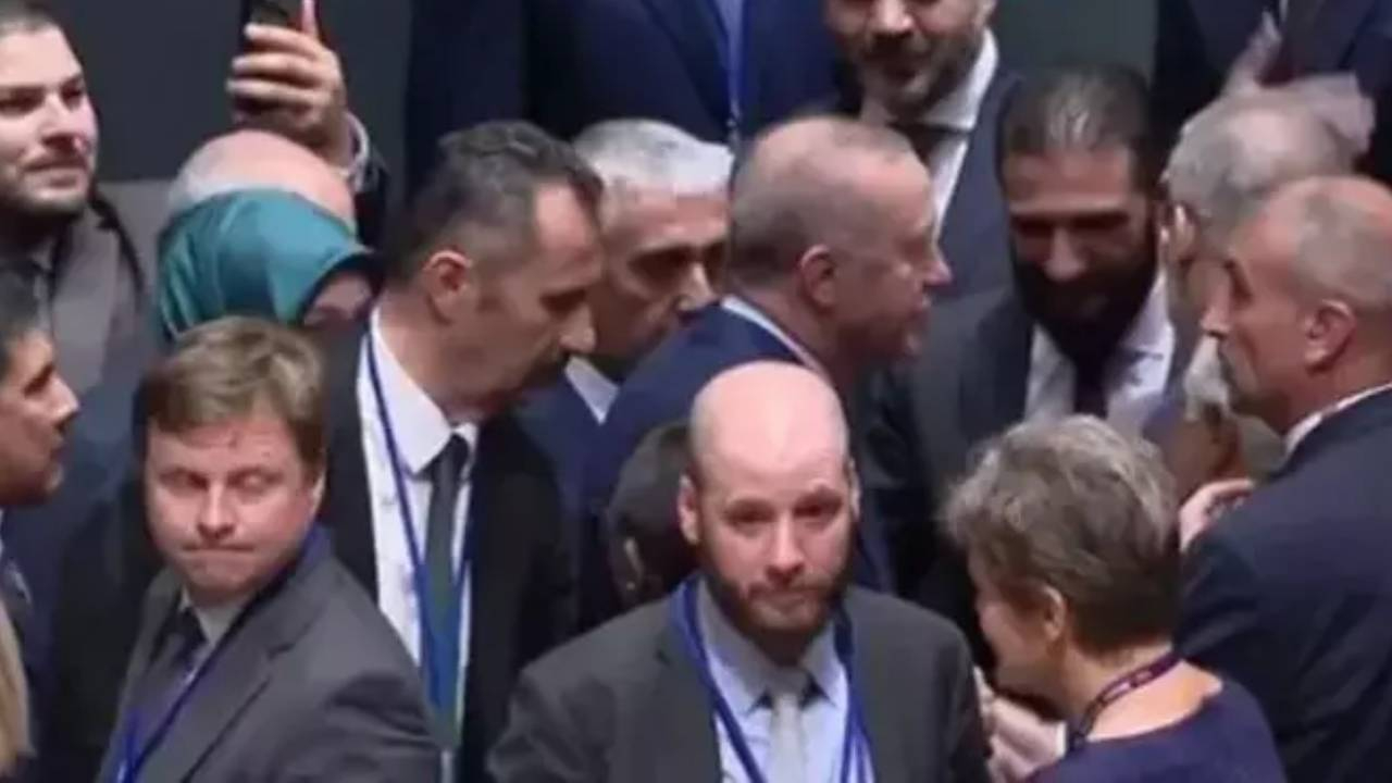 Erdoğan BM Genel Kurulu'nda Şara ile ayaküstü görüştü