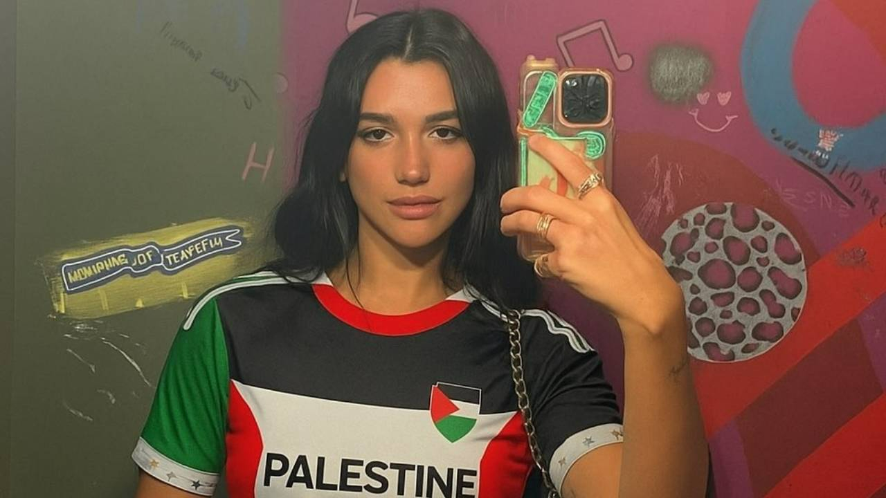 Dua Lipa'dan Filistin hamlesi! Siyonist menajeriyle yollarını ayırdı!