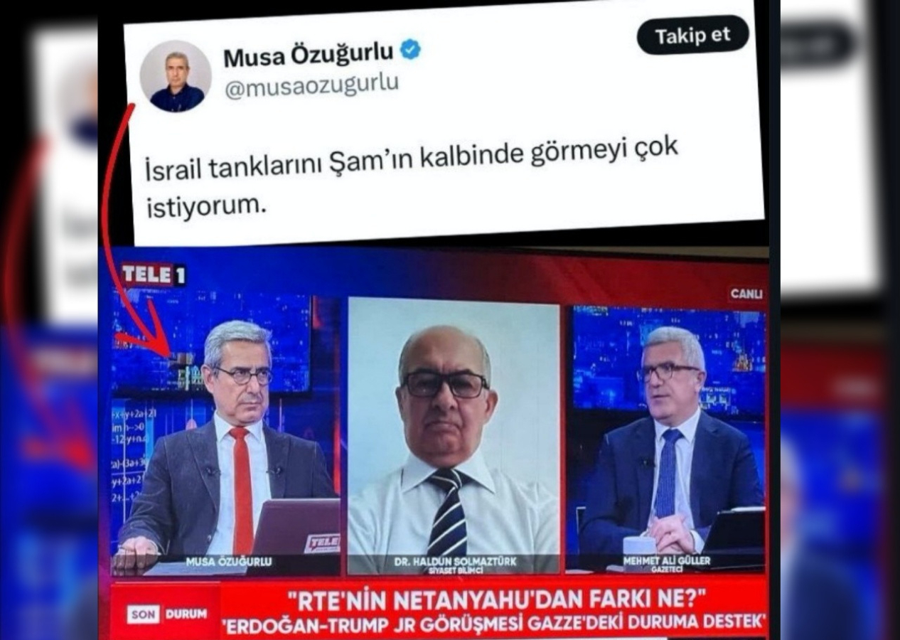 İsrail hayranlığı tescilli... TELE1 sunucusu Musa Özuğurlu’nun skandal geçmişi: İsrail tanklarını Şam’da görmek istedi!