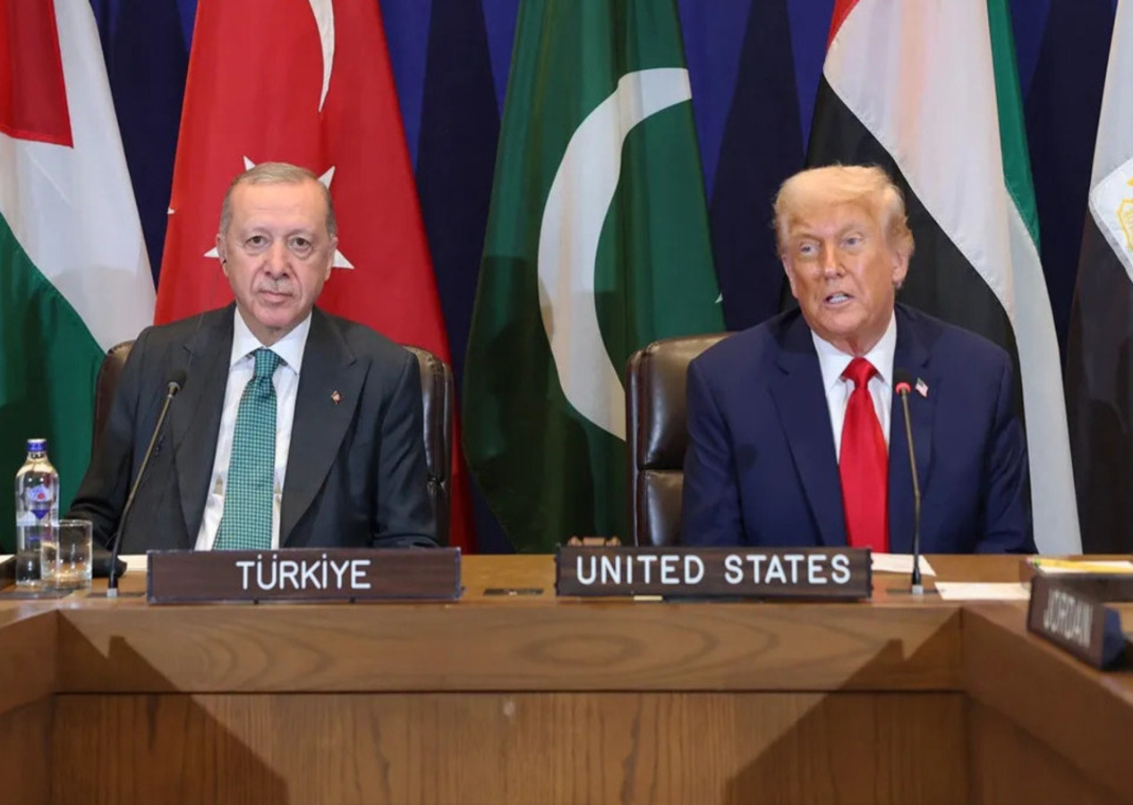 Donald Trump, Cumhurbaşkanı Recep Tayyip Erdoğan'ın yanında ilan etti: Gazze'deki savaşı bitireceğiz