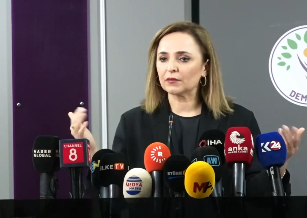 DEM Parti'den çağrı: “Filistin sorunu çözülmeden Orta Doğu’da özgürlük mümkün değil”