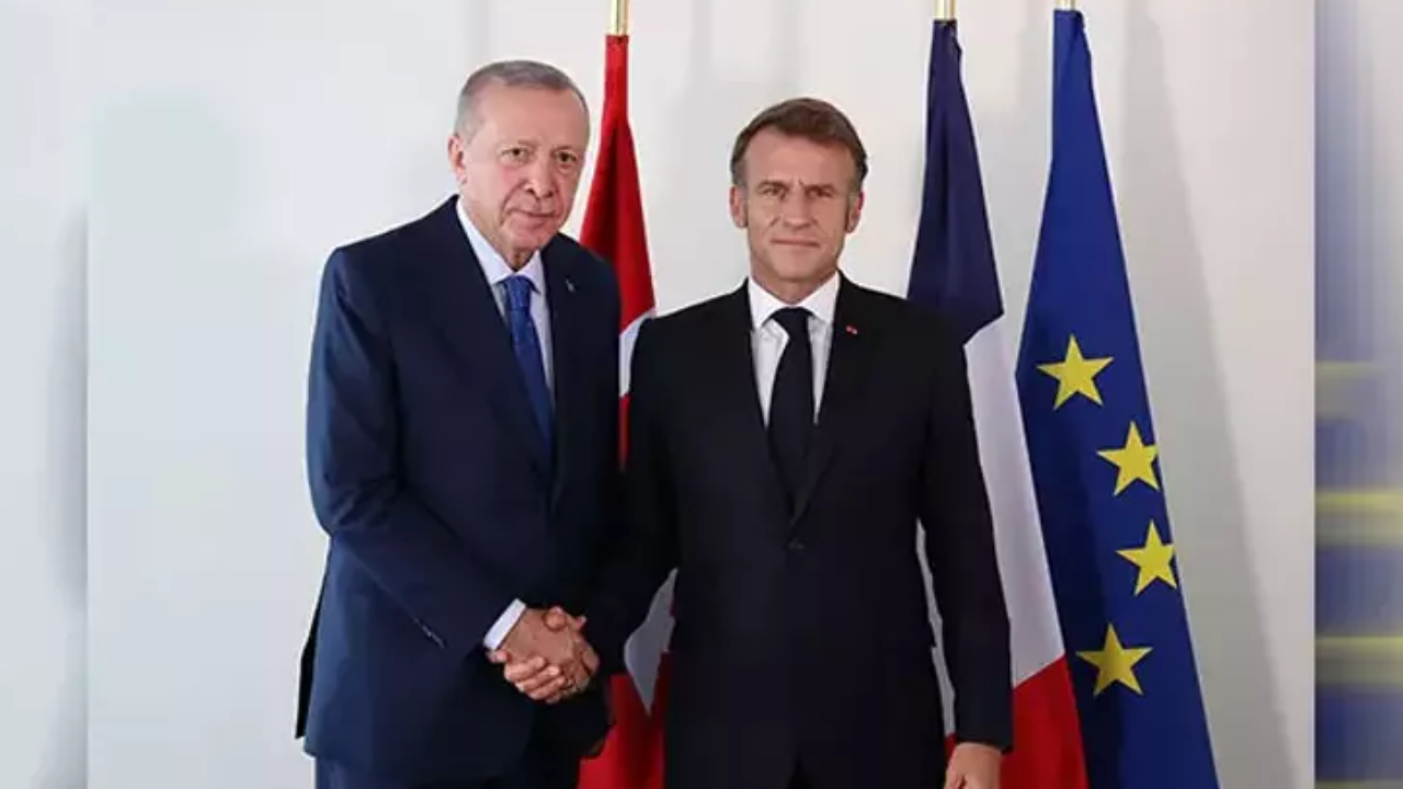 ABD’de Diplomasi Trafiği: Erdoğan, Macron ile Görüştü