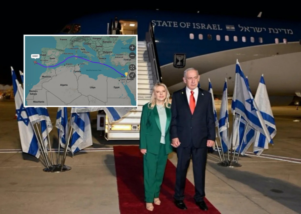 Nereye kadar kaçacaksın Netanyahu... Tutuklanma korkusuyla rotasını değiştirdi! Fransa ve İspanya üzerinden uçmadı