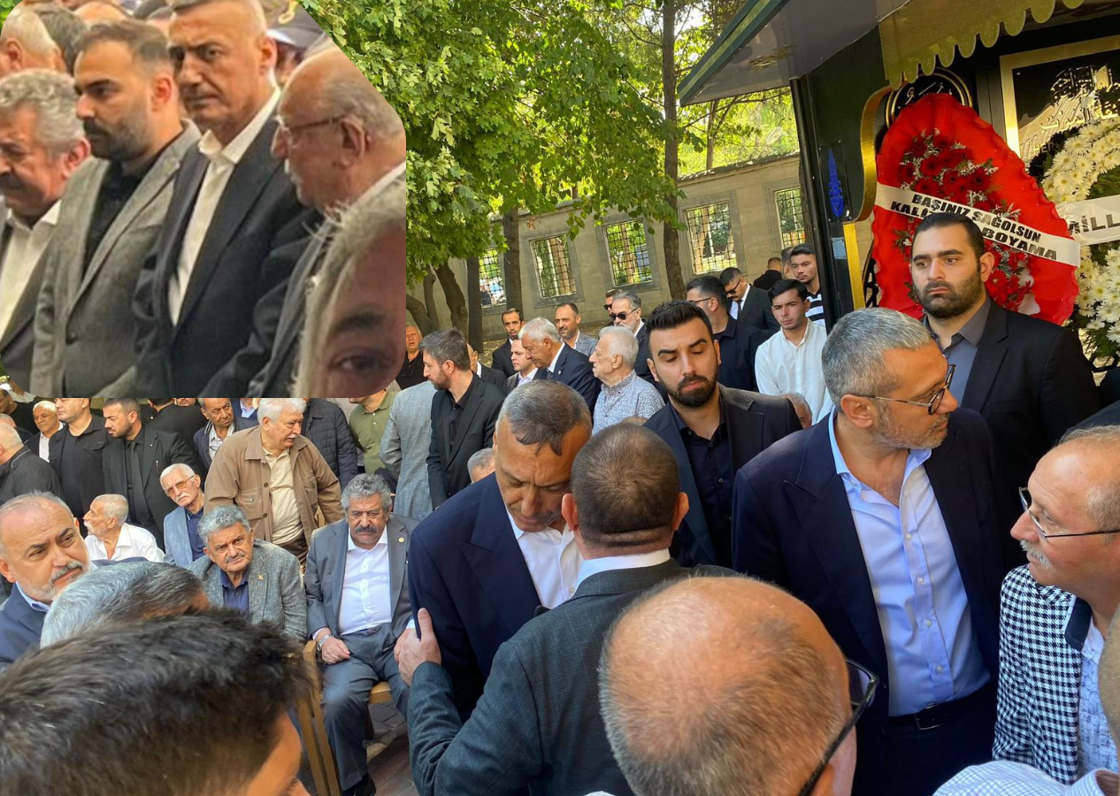 Feti Yıldız'da katıldı! Mehmet Yasak'ın cenazesine iş ve siyaset dünyasından yoğun katılım