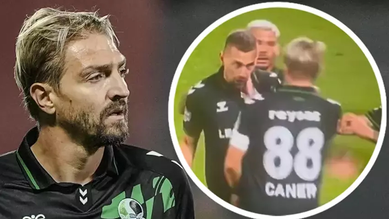 Sakaryaspor'da 'tokatçı kaptan' Caner Erkin kadro dışı bırakıldı