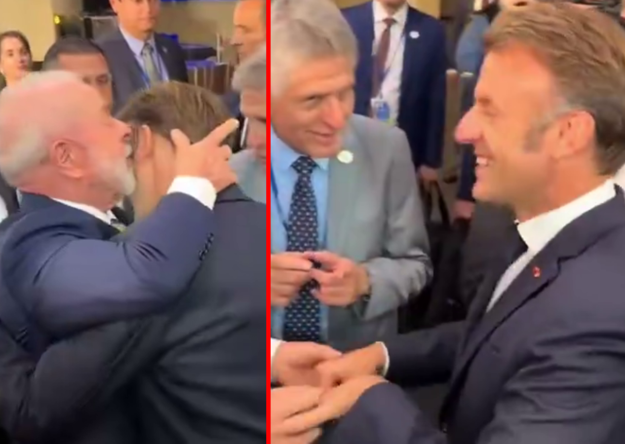 BM'de şaşırtan anlar! Macron yine gündemde! Brezilya Başbakanı Lula ensesinden tuttu!