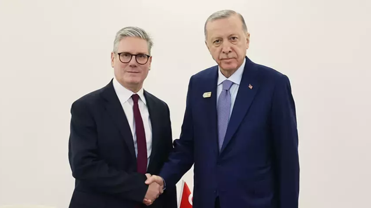 Cumhurbaşkanı Erdoğan Starmer ile görüştü! Filistin için yeni adım!