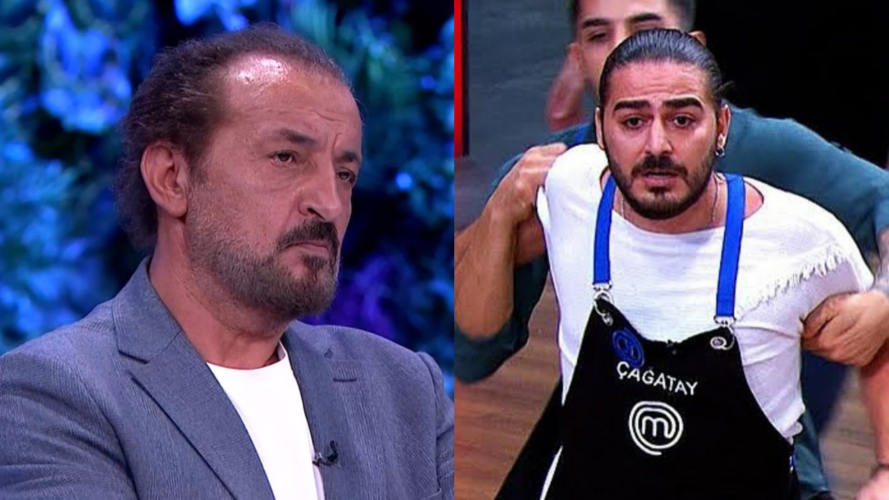MasterChef'te gergin anlar! Çağatay Doğanoğlu, Mehmet Şef'in üstüne yürüdü! Diskalifiye mi olacak?