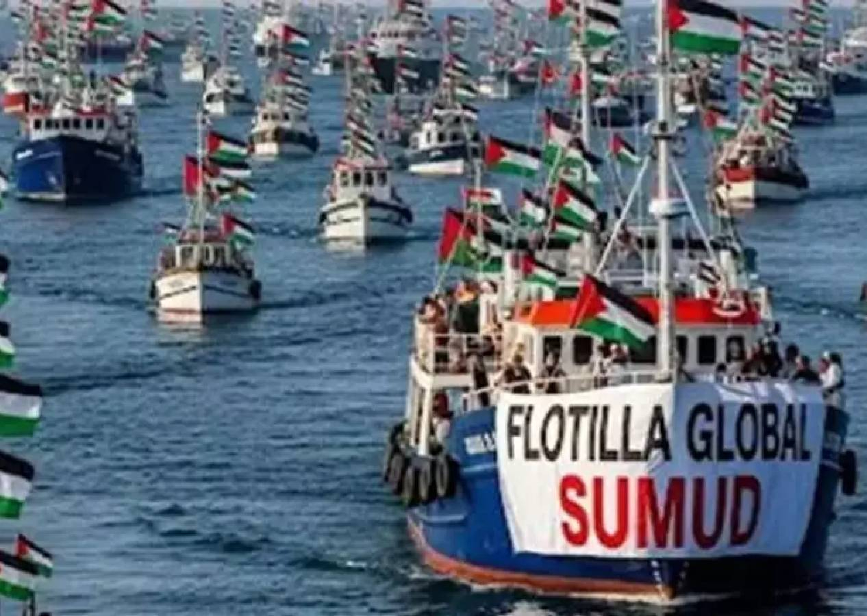 Sumud Filosu, mekanik arızaya rağmen Gazze yolculuğunu sürdürüyor