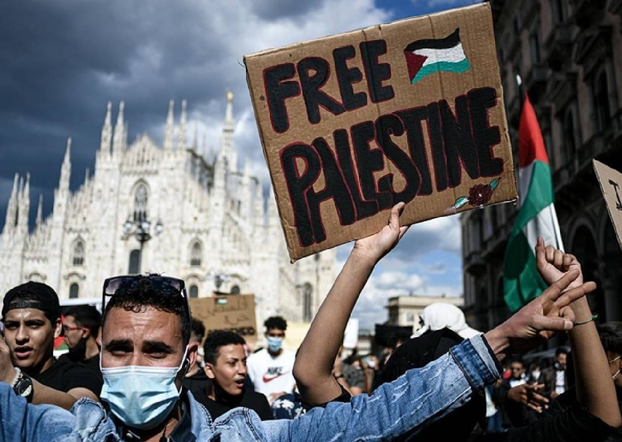 İsrail’e silah yok! Cenova’dan Roma’ya: İtalya’da Filistin İçin büyük protesto