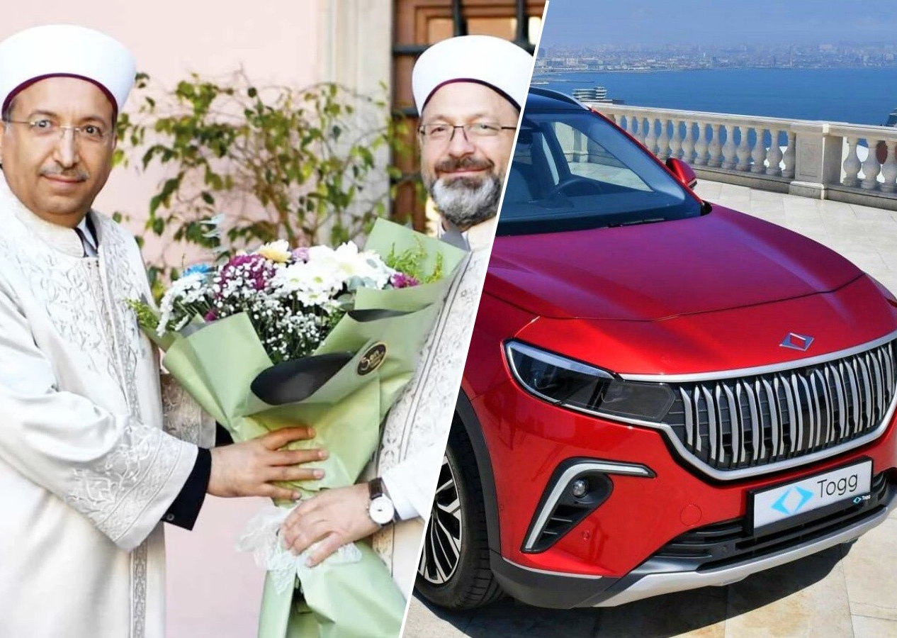 Maybach’tan TOGG’a... Diyanet'in yeni başkanı Arpaguş, lüks makam aracını terketti, yerliye döndü!