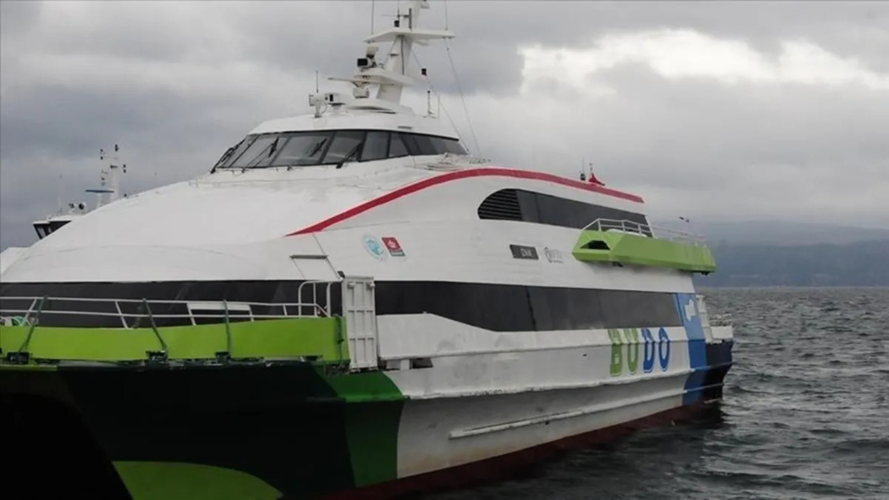 Bursa Deniz Otobüsleri'nin bazı seferleri iptal edildi!