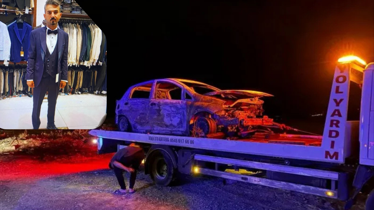 Kaza mı? Cinayet mi? İki gün önce evlenen damat aracında yanmış halde bulundu