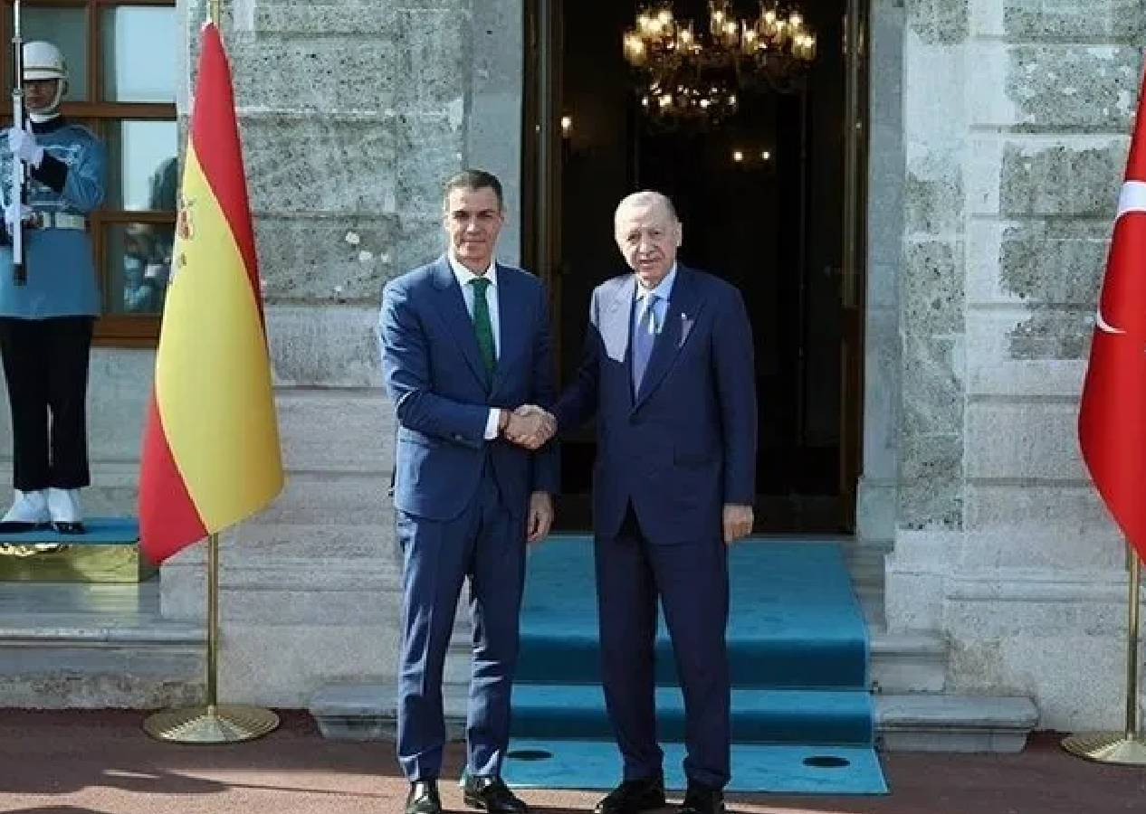 Erdoğan-Sanchez görüşmesinde Gazze gündemi: "Netanyahu barışı engelliyor"