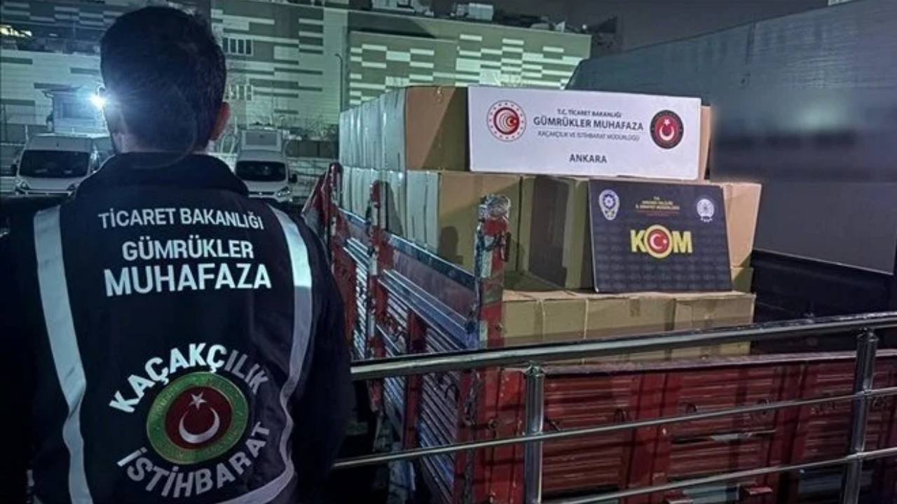 Gümrüklerde dev operasyon! 74,8 milyar liralık kaçakçılığa darbe