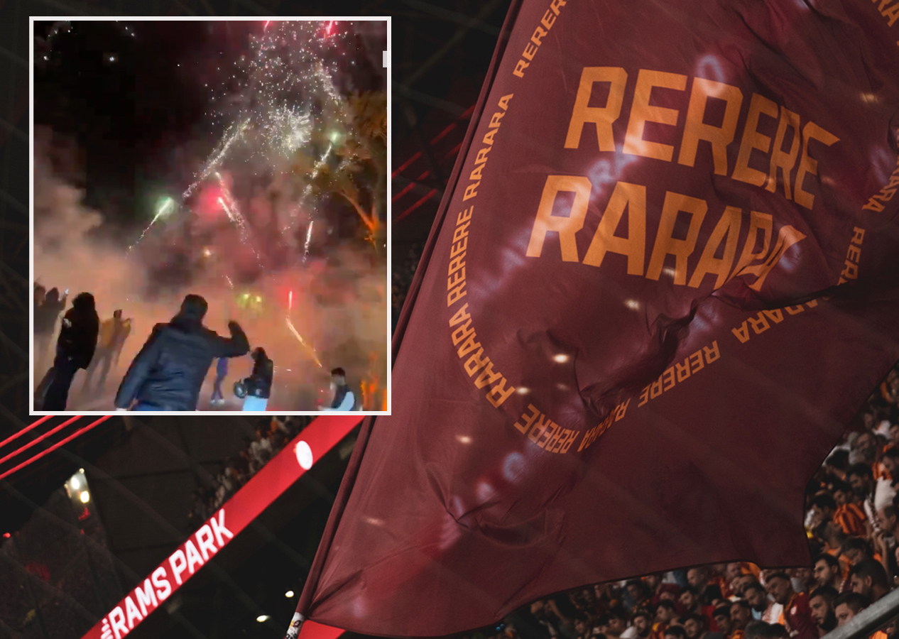 Galatasaray taraftarı Liverpoollu oyuncuları sabaha kadar uyutmadı!